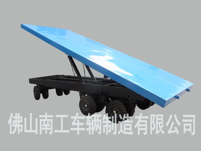 25噸重型自卸平板拖車 自卸工具拖車